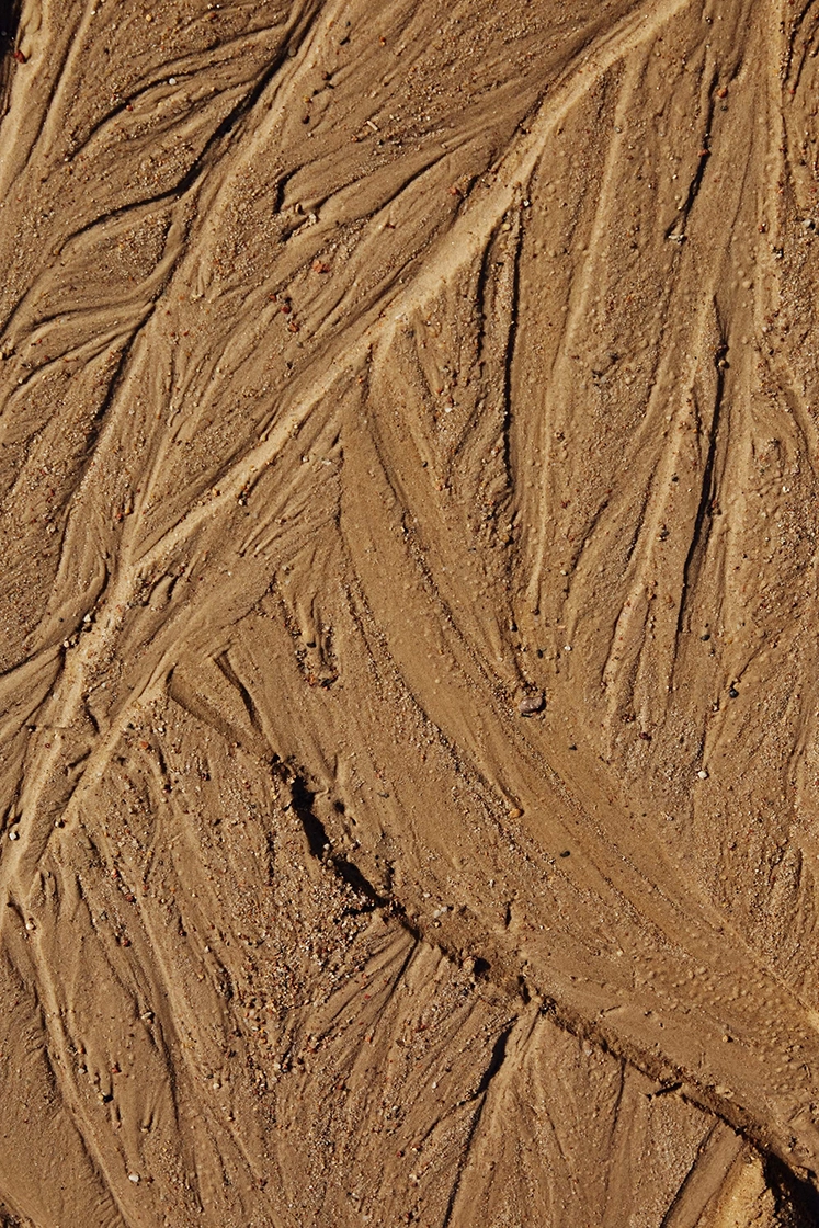 sand shapes top view